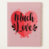 Veel liefde, groot hart planner (Achterkant)