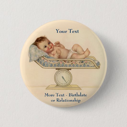 Veel Liefde in Little Package Ronde Button 5,7 Cm (Voorkant)