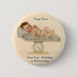 Veel Liefde in Little Package Ronde Button 5,7 Cm