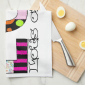 Veel Liefde Keukenhanddoek (Quarter Fold)