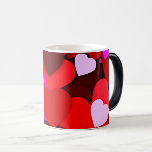 Veel liefde magische mok (Voorkant rechts)