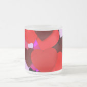 Veel liefde matglas koffiemok (Center)