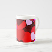 Veel liefde porselein kop (Voorkant rechts)