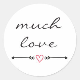 Veel liefde Sticker