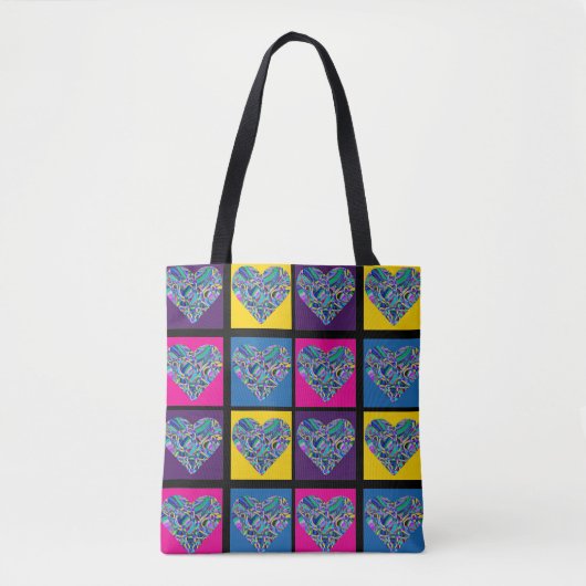 Veel liefde tote bag (Voorkant)