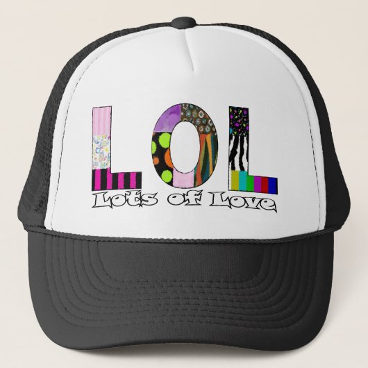 Veel liefde trucker pet (Voorkant)