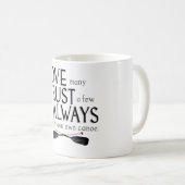 Veel liefde, vertrouwen op een paar koffiemok (Voorkant rechts)