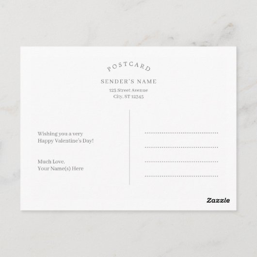 Veel liefdesbewerkbare kleuren Briefkaart van Vale (Achterkant)