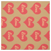 Veel liefdesgedrag stof (Swatch)