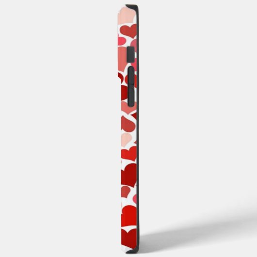 Veel liefdesharten mozaïek Case-Mate iPhone case (Achterkant / Links)