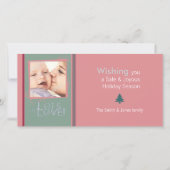 Veel liefdeswensen fotokaart feestdagenkaart (Voorkant)