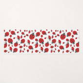 Veel lieveheersbeestjes Lucky Pattern Yogamat (Voorkant (horizontaal))