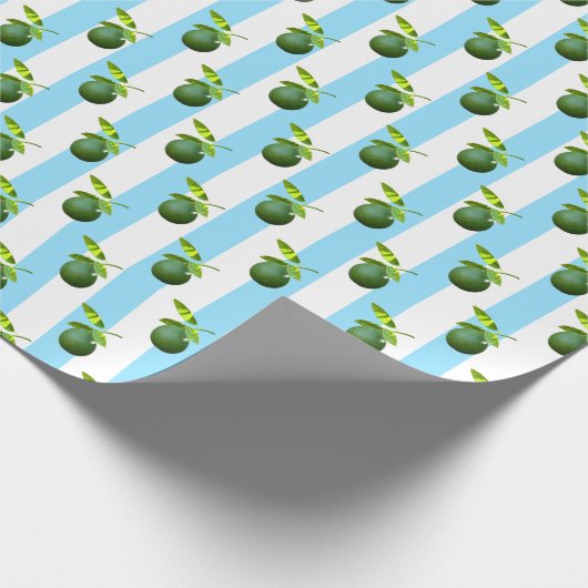 Veel Limoen Cadeaupapier (Hoek)