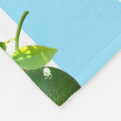 Veel Limoen Fleece Deken (Hoek)