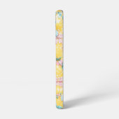 Veel linten en gespeelde patroon telefoonhoes samsung galaxy hoesje (Linkerkant)