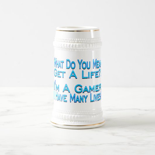 Veel lives Gamer Bierpul (Center)