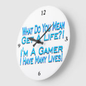Veel lives Gamer Grote Klok (Hoek)