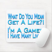 Veel lives Gamer Muismat (Met muis)