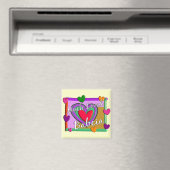 Veel Love Babcia (Poolse oma) Magneet (Insitu (Vaatwasser))