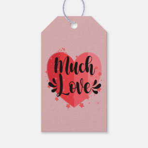 Veel Love Big Heart Cadeaulabel