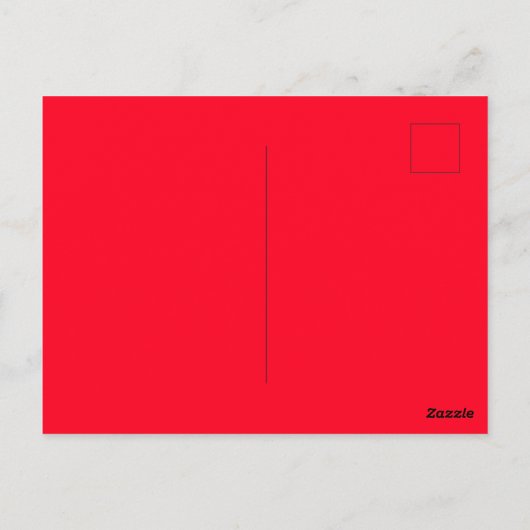 veel LOVE Cute Red verzenden Briefkaart (Achterkant)