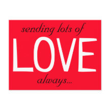 veel LOVE Cute Red verzenden