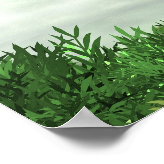 Veel luchtballonnen poster (Hoek)