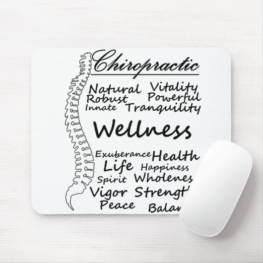 Veel manieren om "Chiropractische" chiropractor Gi Muismat (Met muis)