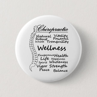 Veel manieren om "Chiropractische" chiropractor Gi Ronde Button 5,7 Cm