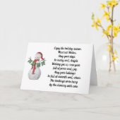 VEEL MANIEREN OM EEN MERRY CHRISTMAS TE WENSEN KAART (Gele Bloem)