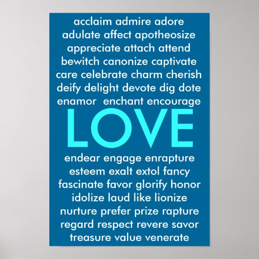 Veel manieren om van te houden poster (Voorkant)