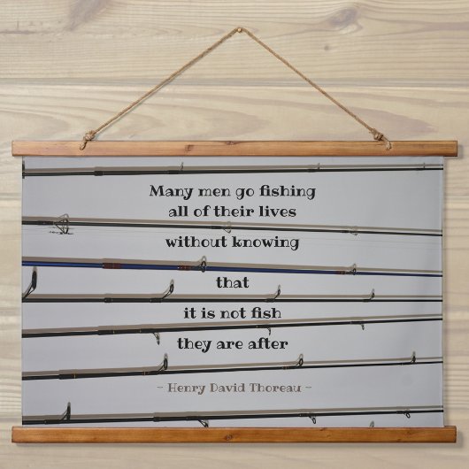 Veel Mannen gaan Geviste wegen Hangend Wandkleed