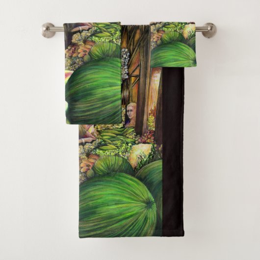 Veel Mannen, veel meloenen Bad Handdoek (Insitu)