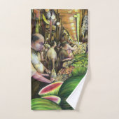 Veel Mannen, veel meloenen Bad Handdoek (Handdoek)