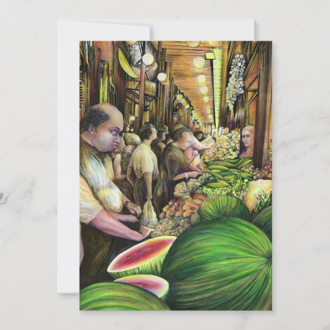 Veel Mannen, veel meloenen, Boedapest (Voorkant)