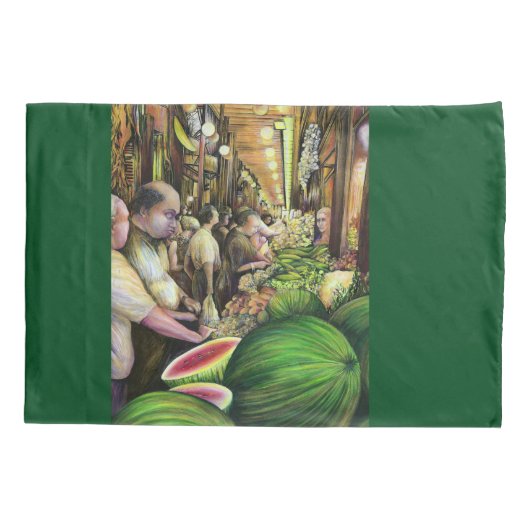 Veel Mannen, veel meloenen, Boedapest Kussensloop (Achterkant)