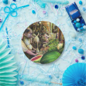 Veel Mannen, veel meloenen, Boedapest Papieren Bordje (Feest)