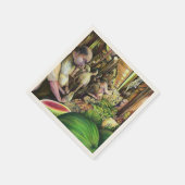 Veel Mannen, veel meloenen, Boedapest Servetten (Hoek)