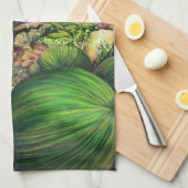 Veel Mannen, veel meloenen, Boedapest Theedoek (Quarter Fold)