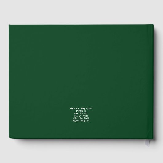 Veel Mannen, veel meloenen Gastenboek (Achterkant)