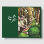 Veel Mannen, veel meloenen Gastenboek (Voorkant)