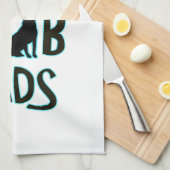 Veel Mannen zijn Dads, maar alleen speciale Mannen Theedoek (Quarter Fold)