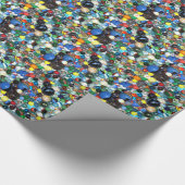 Veel marbles cadeaupapier (Hoek)
