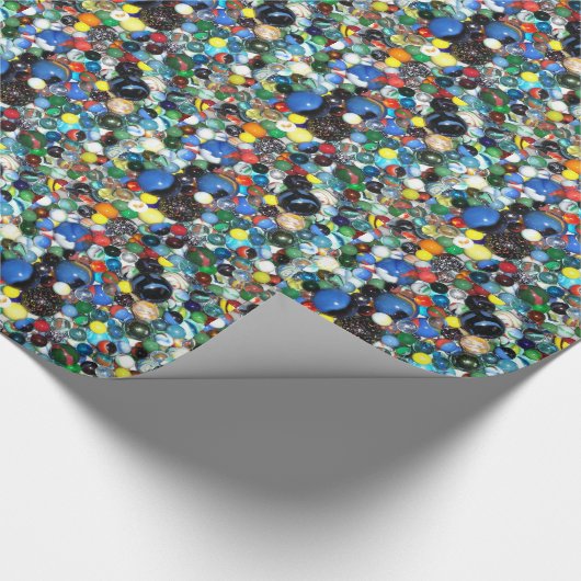 Veel marbles cadeaupapier (Hoek)
