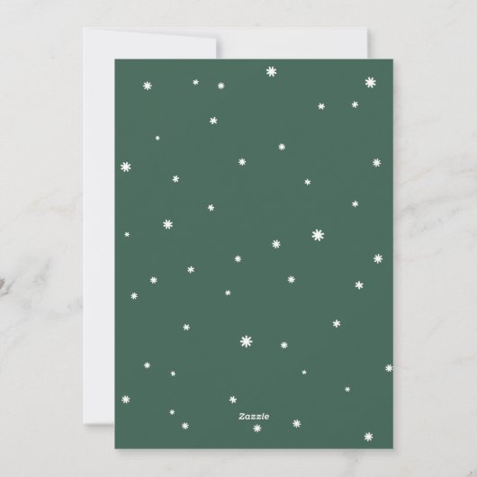 Veel meer hugs Holiday Kaart (Pine Green) (Achterkant)