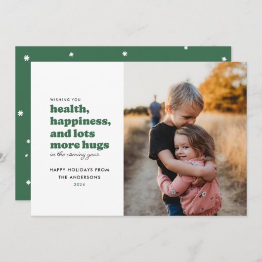 Veel meer Kaart van de Fotovakantie van de Hugs (G (Voorkant / Achterkant)