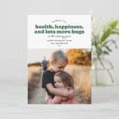 Veel meer Kaart voor feestdagen (groen) (Staand voorkant)