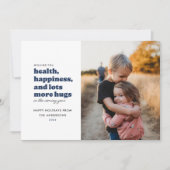 Veel meer Kaart voor fotovakantie (blauw) (Voorkant)