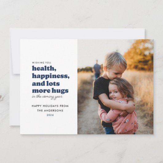 Veel meer Kaart voor fotovakantie (blauw) (Voorkant)