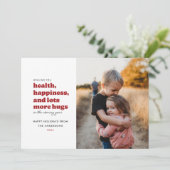 Veel meer Kaart voor fotovakantie (rood) (Staand voorkant)